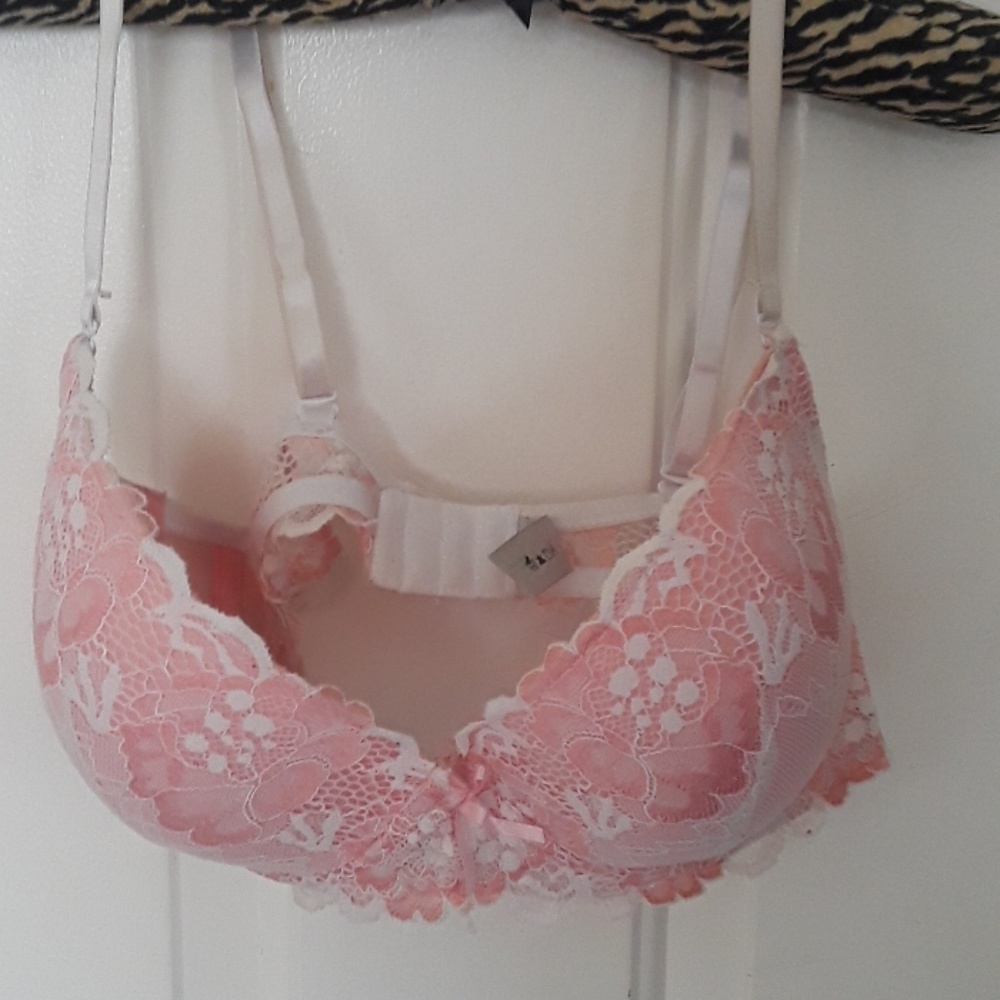 Pretty pink bra.  Never worn.